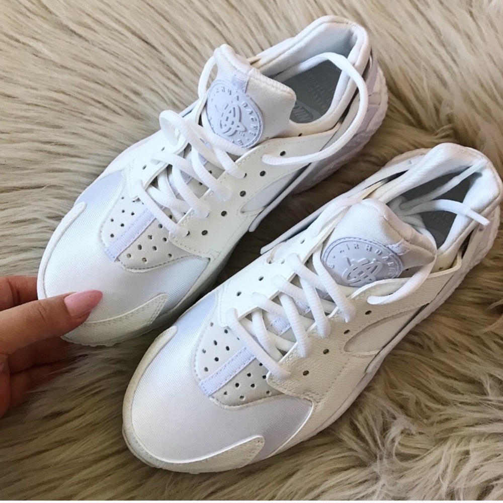 Nike air huarache run white - Picture 6 of 7